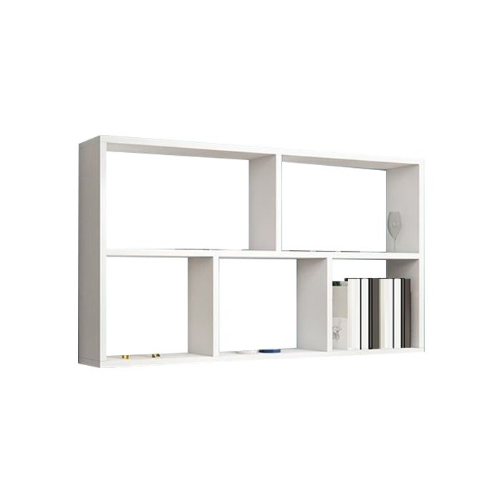 Contemporary Floating Bookshelf Wall Mounted Manufactured Wood Bookcase Clearhalo 'Bookcases' 'furn' 'furn_bookcases' 'Furniture' 'Office Furniture' 1200x1200_16b266c9-fe8b-476e-aa08-818df3157203