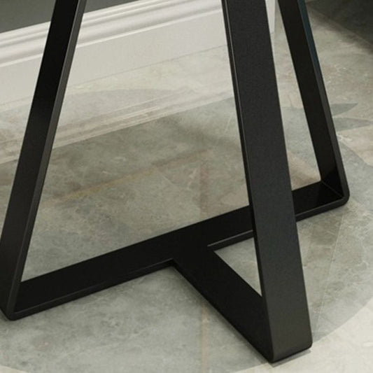 Tavolo da tavolo da fine marmo rotondo set glam diafaminello da divano 19,7 in tavola accento laterale