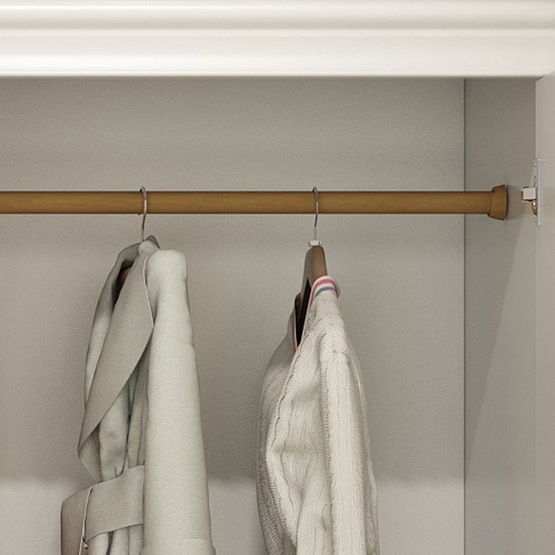 Armadio in legno in stile moderno colore bianco morbido armadio del cassetto vicino