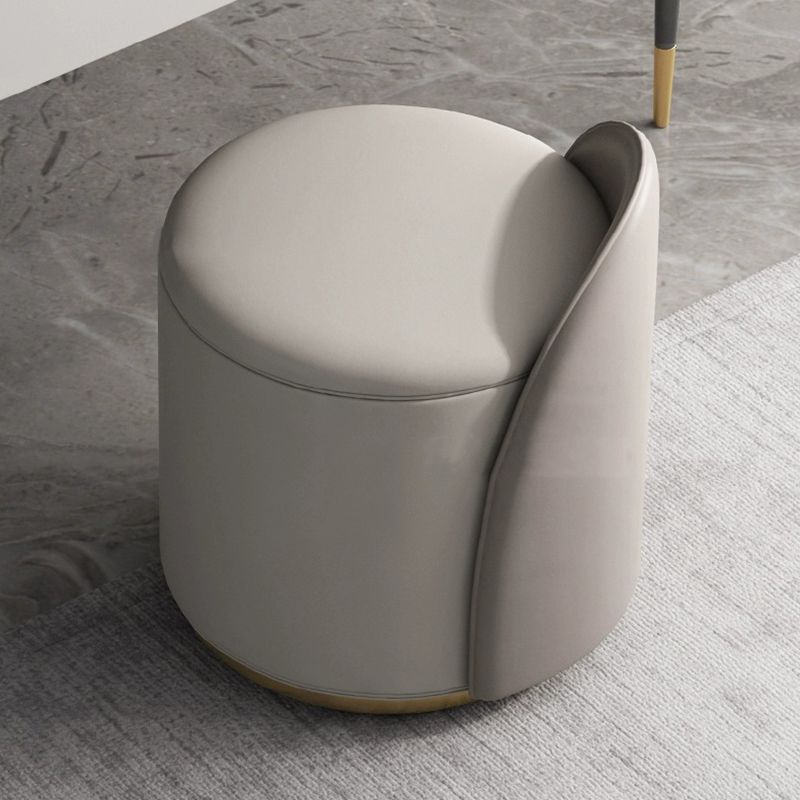 Weißer Waschtisch-Make-up-Eitelkeit Stone Top Spintenstühle Set