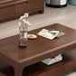17.7" Tall Wood Rectangular Table Top 4 Legs Coffee Table with Storage Clearhalo 'Coffee & Accent Tables' 'Coffee Tables' 'coffee_tables' 'furn' 'furn_coffee_tables' 'Furniture' 'Living Room Furniture' 1200x1200_16b72839-680c-4154-9f3c-8765a3f11a0f