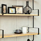 9.84"W Bookshelf Industrial Style Wall Mounted Solid Wood Bookcase for Home Office Clearhalo 'Bookcases' 'furn' 'furn_bookcases' 'Furniture' 'furniture_bookcases' 'kitchen' 'kitchen_bookcases' 'Living Room Furniture' 'Office Furniture' 1200x1200_16ba1cc8-8fc7-43f1-8b00-40ae4061be59
