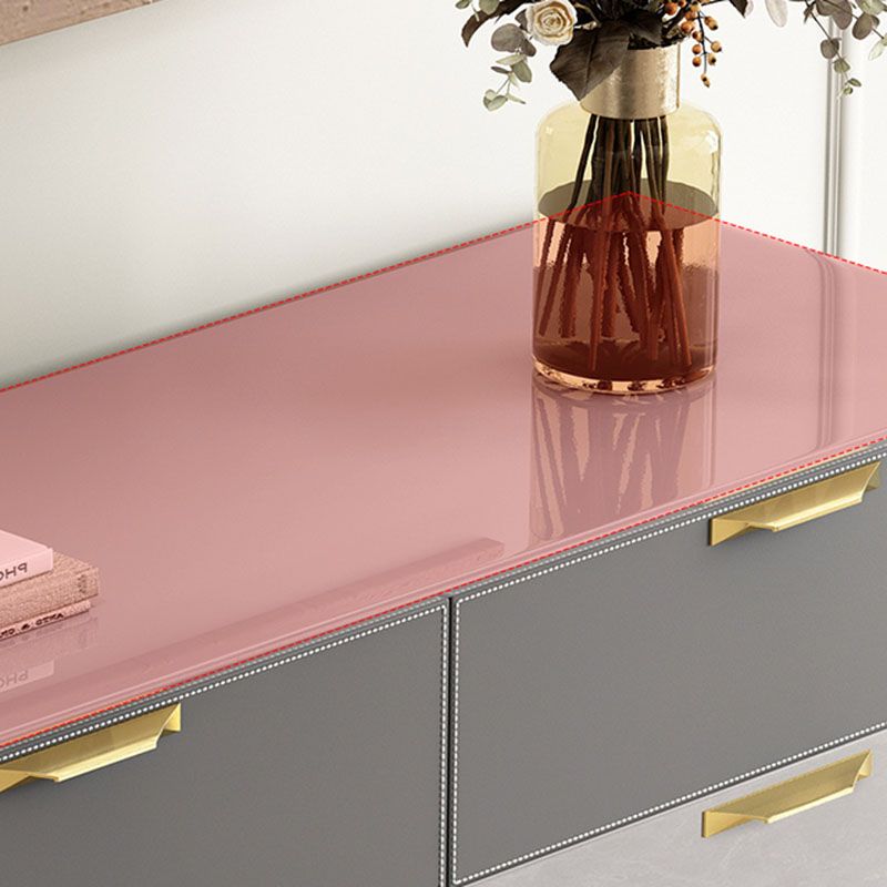 Cómoda clásica de almacenamiento Glam de madera fabricada de 15,75 pulgadas de ancho