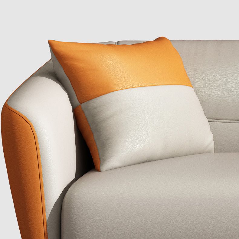 Contemporary Tight Back Tuxedo Arm Loveseat with Black Legs 68H Clearhalo 'furn' 'furn_sofas' 'Furniture' 'furniture_sofas' 'kitchen' 'kitchen_sofas' 'Living Room Furniture' 'Sofa' 'sofas' 1200x1200_16bfd94c-754c-444d-832f-c079943a519c