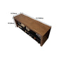 Solid Wood Rectangle Entryway Bench with Storage Entryway and Bedroom Bench Clearhalo 'Benches' 'Chairs & Seating' 'furn' 'furn_benches' 'Furniture' 'Living Room Furniture' 1200x1200_16c17ec3-f3d7-4f58-97cd-cc79168bdbe5