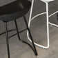 Contemporary Iron Base Bar Stools Plastic Bucket Seat Barstool for Home
