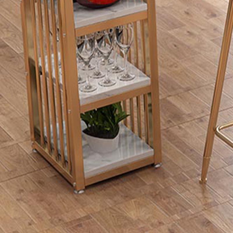 Binnenmarmeren marmeren pubtafel rechthoek moderne bar eettafel