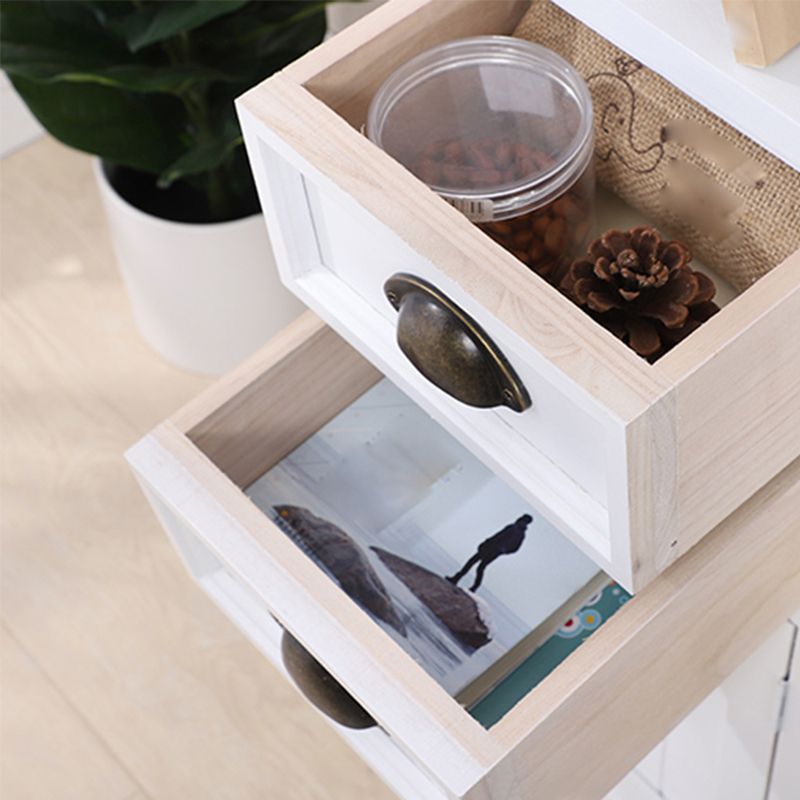 Wood Modern Cabinet Rectangular Minimalist Side Cabinet with Drawer Clearhalo 'Cabinets & Chests' 'cabinets_chests' 'furn' 'furn_cabinets_chests' 'Furniture' 'Living Room Furniture' 1200x1200_16c68c63-12a6-4b12-96cb-e46b7bdbd0f2