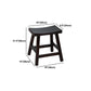 Contoured Seat Footrest Counter-height Stool Modern Solid Wood Counter and Bar Stool