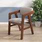 Contemporary Kitchen Chairs Dining Arm Side Chair with Wooden Legs Clearhalo 'Dining Chairs' 'Dining Tables & Seating' 'dining_chair' 'furn' 'furn_dining_chair' 'Furniture' 'Kitchen & Dining Furniture' 1200x1200_16c79ed2-22c5-4166-86c7-78b28ecd19ad