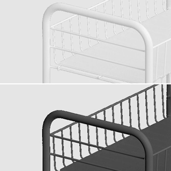 Modern Etagere Metal Bookcase Open Back Bookshelf for Balcony and Living Room Clearhalo 'Bookcases' 'furn' 'furn_bookcases' 'Furniture' 'Office Furniture' 1200x1200_16c8b180-43f0-4b37-a13e-b2bcc91fe990