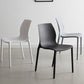 Plastic Scandinavian Dining Kitchen Room Side Chair Solid Back Chair Clearhalo 'Dining Chairs' 'Dining Tables & Seating' 'dining_chair' 'Furniture' 'furniture_dining_chair' 'Kitchen & Dining Furniture' 1200x1200_16c8ff94-be25-4312-886c-627d40568ab0