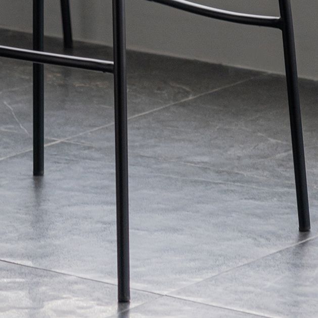 Industrial Style Armless Bar Stool Low Back Counter Bar Stool for Home