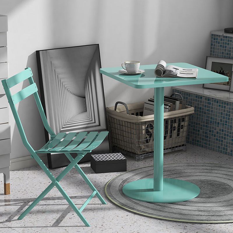 Medieval Modern Style Pedestal Base Design Square Metal Table Side Table Clearhalo 'Coffee & Accent Tables' 'End & Side Tables' 'end_side_tables' 'furn' 'furn_end_side_tables' 'Furniture' 'Living Room Furniture' 1200x1200_16cccb7d-0ef6-4d46-9fcf-b42641995469