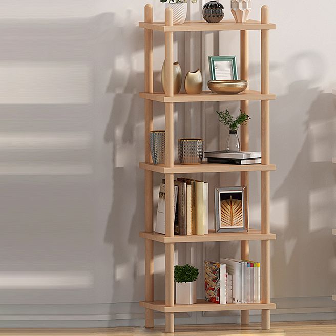 Modern Style Bookshelf Open Back Artificial Wood Bookcase for Office Clearhalo 'Bookcases' 'furn' 'furn_bookcases' 'Furniture' 'Office Furniture' 1200x1200_16cde57c-c0ca-4f66-a2b5-e6ab533acf03