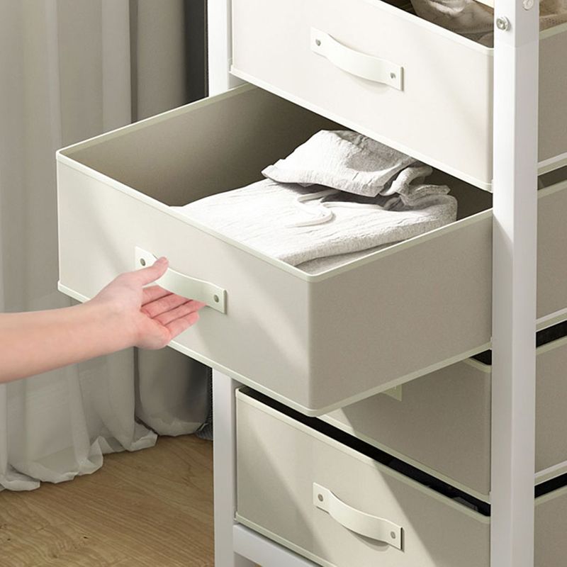 Guardaroba di guardaroba autoportante contemporaneo guardaroba in metallo