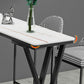 Stone Top Bar Table 42-inch Height Industrial Style Bistro Table for Restaurant Clearhalo 'Bar Furniture' 'Bar Tables' 'bar_tables' 'Furniture' 'furniture_bar_tables' 'Kitchen & Dining Furniture' 'kitchen&dining_furn' 'kitchen' 1200x1200_16d7934c-69a9-48bd-9a57-b2f388f3586f