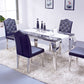 Rectangle Mid-Century Dining Table Four-Color Fixed Table for Dining Room Clearhalo ' dining_table' 'Dining Tables & Seating' 'Dining Tables' 'furn' 'furn_dining_table' 'Furniture' 'furniture_dining_table' 'Kitchen & Dining Furniture' 'kitchen&dining_furn' 'kitchen' 'kitchen_dining_table' 1200x1200_16d833dc-f7cb-41df-bf61-bce540bdde95