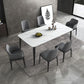 Sintered Stone Top Table for Restaurant Industrial Dining Table with 4 Legs Clearhalo ' dining_table' 'Dining Tables & Seating' 'Dining Tables' 'furn' 'furn_dining_table' 'Furniture' 'furniture_dining_table' 'Kitchen & Dining Furniture' 'kitchen&dining_furn' 'kitchen' 'kitchen_dining_table' 1200x1200_16d8a2ee-29dc-4e62-bca0-87d2bc69007e