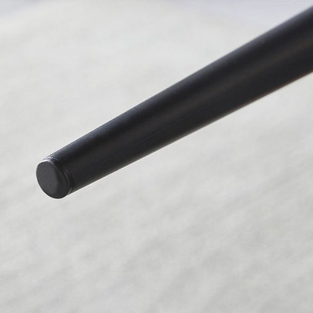 Contemporary Dining Armless Chair Matte Finish Leather Curved Parsons Side Chair Clearhalo ' kitchen&dining_furn' 'Dining Chairs' 'Dining Tables & Seating' 'dining_chair' 'Furniture' 'furniture_dining_chair' 'Kitchen & Dining Furniture' 'kitchen' 1200x1200_16d982f2-cbfa-44b1-a099-fd235a5ed40d