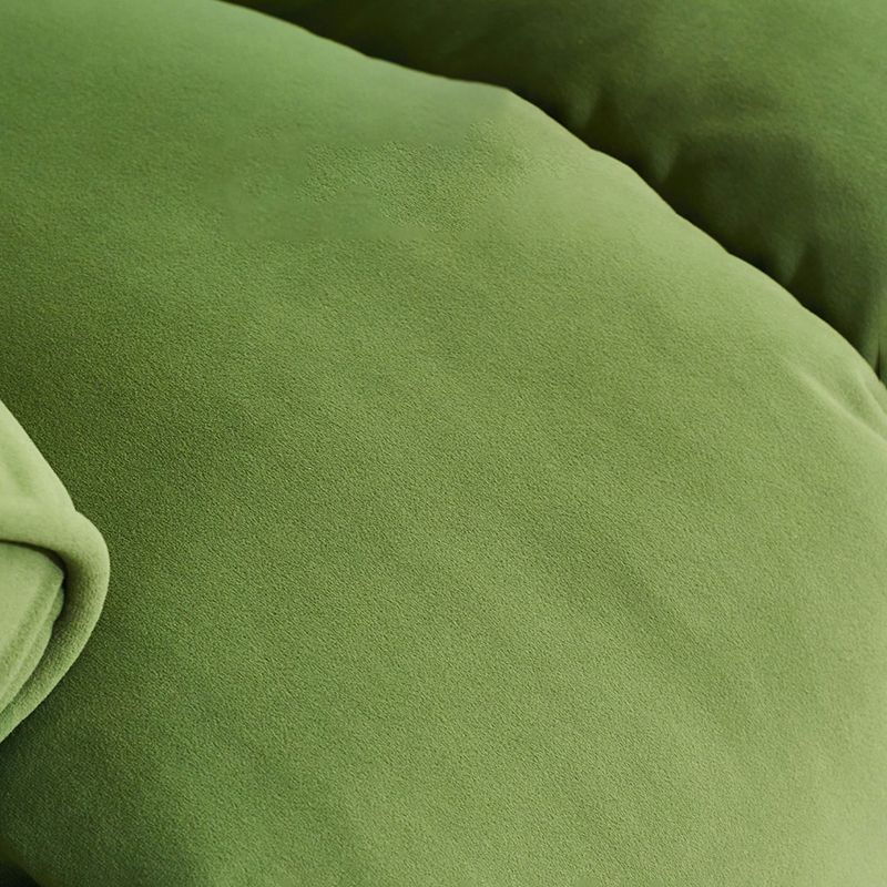 Sedia reclinabile in velluto contemporaneo reclinabile standard di colore solido con blocco di posizione