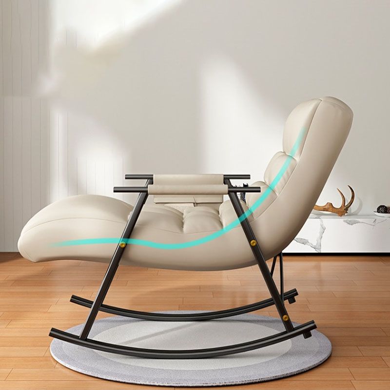 Dormitorio y balcón silla simple silla de balancín simple impermeable silla de sofá perezoso