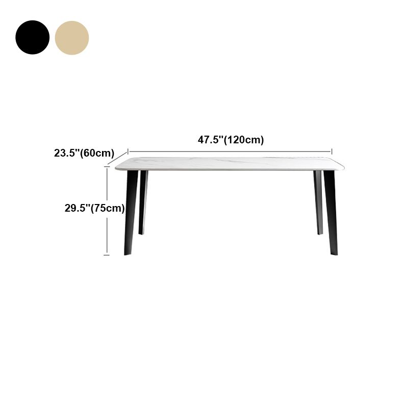 Rectangle Dining Site Table Traditional Luxury Stone Dining Room Collection with 4-foot Clearhalo ' dining_table' 'Dining Tables & Seating' 'Dining Tables' 'furn' 'furn_dining_table' 'Furniture' 'furniture_dining_table' 'Kitchen & Dining Furniture' 'kitchen&dining_furn' 'kitchen' 'kitchen_dining_table' 1200x1200_16e0fdab-aa64-42d0-b2da-bb6b9a966dc5