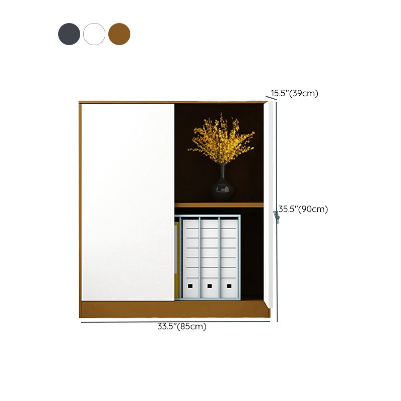 Vertica Metall -Aktenschrank moderner Farbblock -Aktenschrank für Büro