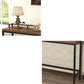Modern 41.3"H Bar Table Black Iron Solid Wood Dining Table for Outdoor Clearhalo 'Bar Furniture' 'Bar Tables' 'bar_tables' 'furn' 'furn_bar_tables' 'Furniture' 'Kitchen & Dining Furniture' 1200x1200_16e6779b-04da-41d3-b7ce-3d1e25517261