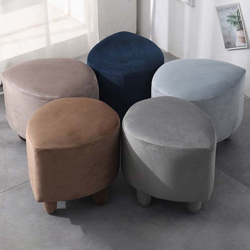 Modern Leaves Standard Solid Color Tear Resistant Standard for Living Room Clearhalo 'furn' 'furn_ottomans_poufs' 'Furniture' 'Living Room Furniture' 'Ottomans & Poufs' 'ottomans_poufs' 1200x1200_16eebab4-a327-4afc-a5be-f5e0b08a130d