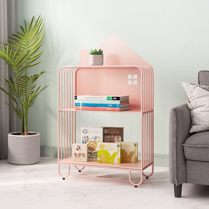 Open Back Metal Bookshelf Scandinavian Style Bookcase for Home Study Room Clearhalo 'Bookcases' 'furn' 'furn_bookcases' 'Furniture' 'furniture_bookcases' 'Office Furniture' 1200x1200_16f05e3a-9e26-4dfb-92f6-c8f203f50f59