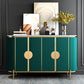 Technischer Holzbuffet Ständer mit Schränken Glam Buffet Sideboard