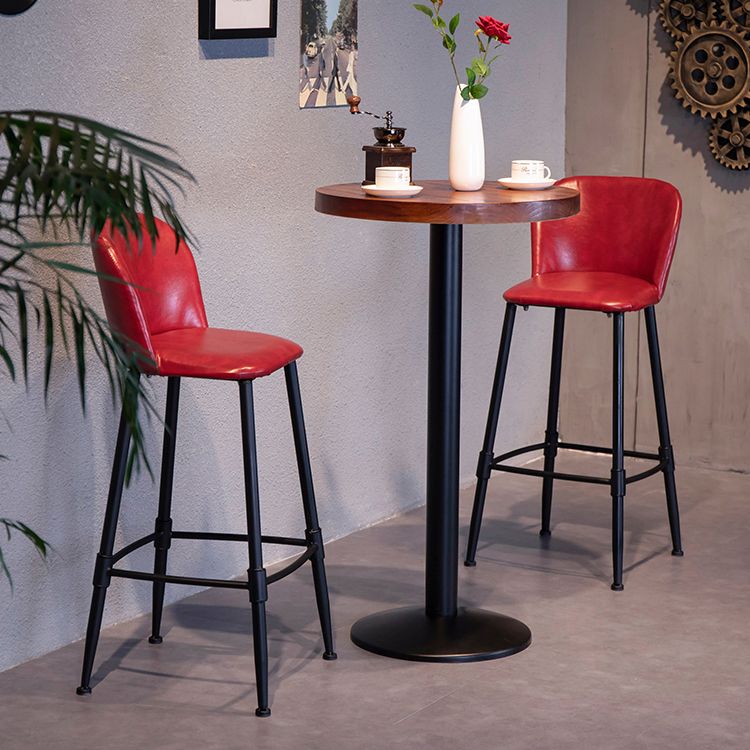 1/2/3 Pieces Industrial Solid Wood Bar Table Set Round Bistro Set for Dining Room Clearhalo 'Bar Furniture' 'furn' 'furn_home_bar_bar_sets' 'Furniture' 'Home Bars & Bar Sets' 'home_bar_bar_sets' 'Kitchen & Dining Furniture' 1200x1200_16f43c6e-1073-4fe0-90f4-1dfffe3bb20d