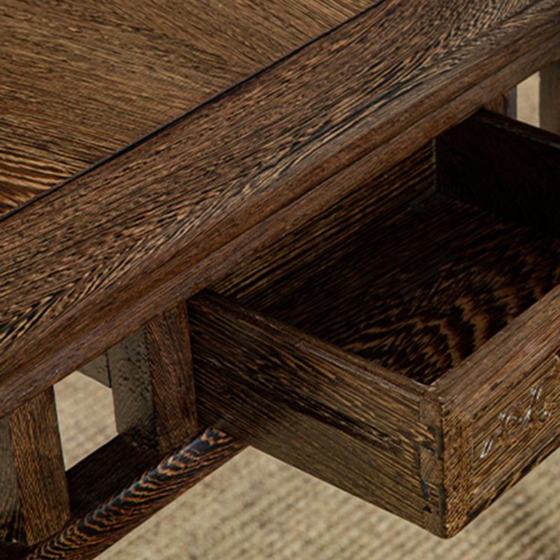 Modern Simple Dining Table Square Dinner Table with Solid Wood Legs Clearhalo 'Dining Tables & Seating' 'Dining Tables' 'dining_table' 'furn' 'furn_dining_table' 'Furniture' 'Kitchen & Dining Furniture' 1200x1200_16f667af-8c70-4a93-99d6-80523f3a85c0