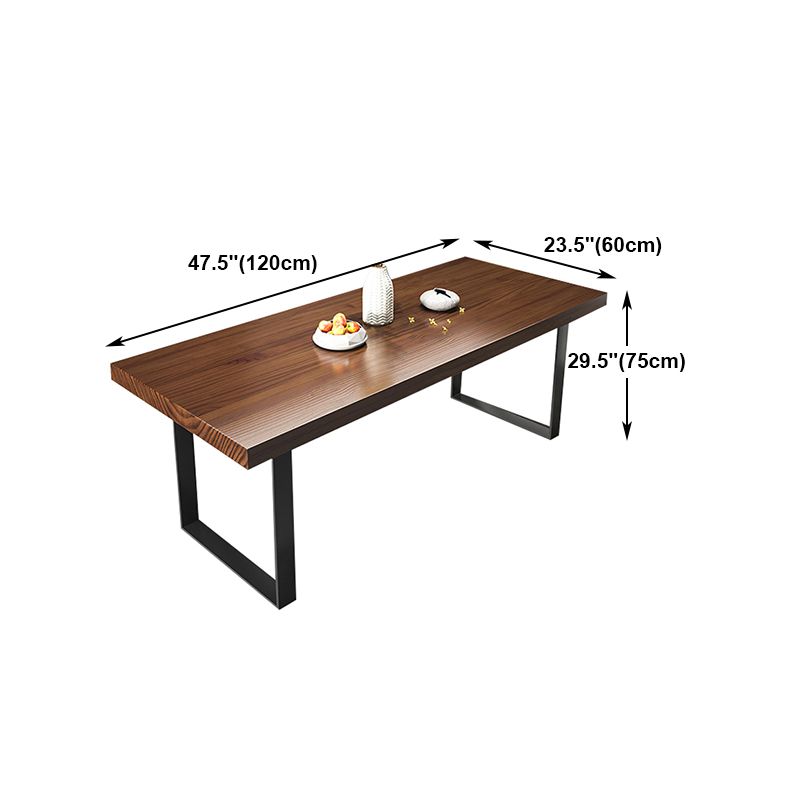 Industrial 1/3/4/5/7 Pieces Dinette Set Solid Wood Dining Table and Chairs Clearhalo 'Dining Room Sets' 'Dining Tables & Seating' 'dining_room_set' 'furn' 'furn_dining_room_set' 'Furniture' 'furniture_dining_room_set' 'Kitchen & Dining Furniture' 1200x1200_16f9a112-2814-4fd1-a80b-0b8ba3c18fcc
