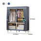 Hedendaagse stijl Solid Wood Garderobe 1-Drawer Garderobe Closet voor thuis