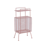 Estantería estándar de metal escandinavo 3 estantes abiertos biblioteca