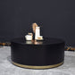 Modern Wood Coffee Table with Drawers Cocktail Table Round in Black Clearhalo 'Coffee & Accent Tables' 'Coffee Tables' 'coffee_tables' 'furn' 'furn_coffee_tables' 'Furniture' 'Living Room Furniture' 1200x1200_16fbb944-b940-4796-8742-f72063572d24