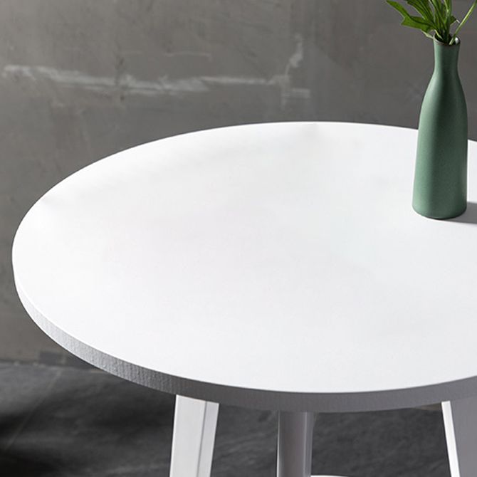 Modern Style Round Bar Table Wood Top Pub Table for Dining Room Clearhalo 'Bar Furniture' 'Bar Tables' 'bar_tables' 'furn' 'furn_bar_tables' 'Furniture' 'furniture_bar_tables' 'Kitchen & Dining Furniture' 1200x1200_16fded57-5e7d-4583-a6a1-874fac5f9374