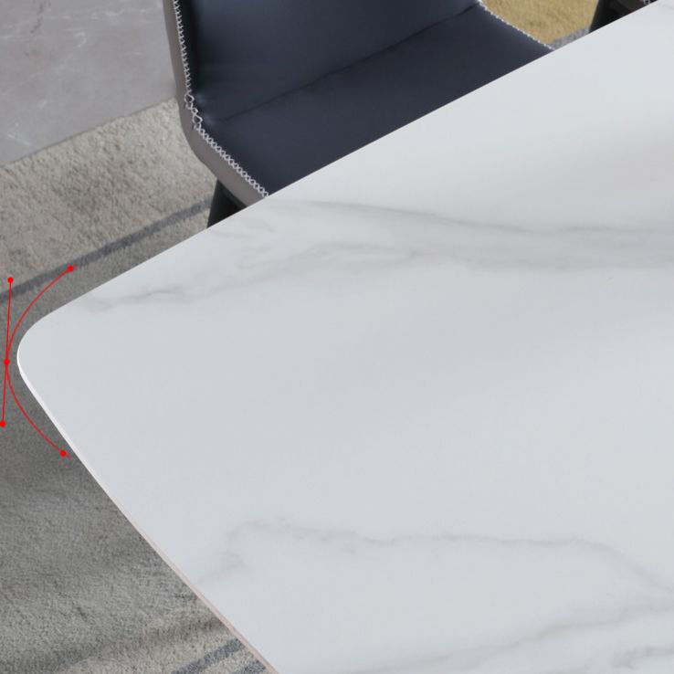 Contemporary Metal Dining Room Set 1/2/5/7 Pieces Dining Set for Home Use Clearhalo 'Dining Room Sets' 'Dining Tables & Seating' 'dining_room_set' 'furn' 'furn_dining_room_set' 'Furniture' 'furniture_dining_room_set' 'Kitchen & Dining Furniture' 1200x1200_17067965-d8b6-4783-911a-5f59e52b0033