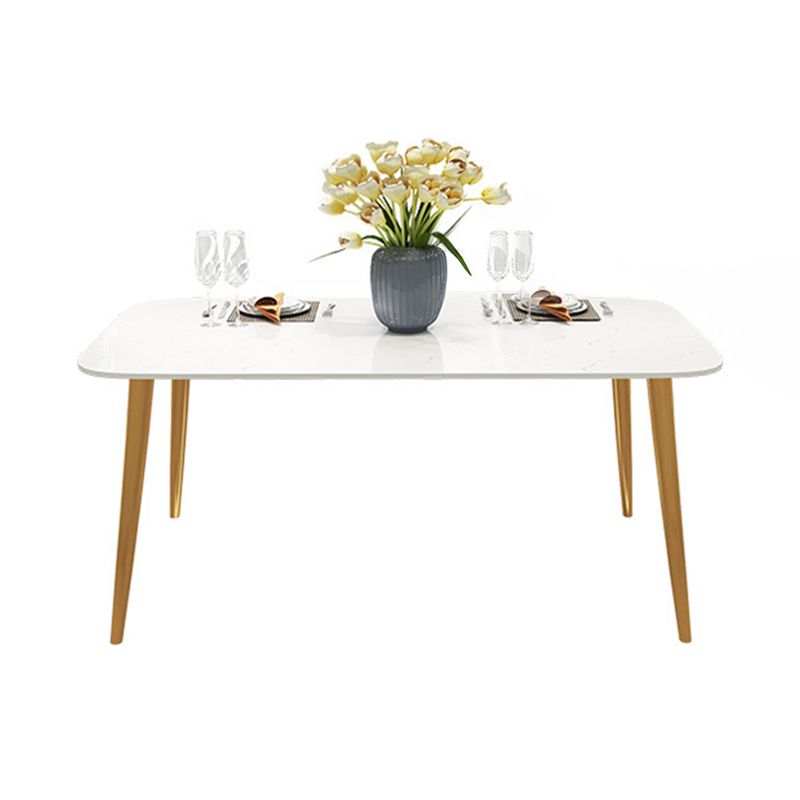 Glam Style 1/2/5 Pieces Kitchen Set White-gold Table Dining Set for Dining Room Clearhalo 'Dining Room Sets' 'Dining Tables & Seating' 'dining_room_set' 'furn' 'furn_dining_room_set' 'Furniture' 'furniture_dining_room_set' 'Kitchen & Dining Furniture' 'kitchen&dining_furn' 'kitchen' 1200x1200_17084dde-65df-49ae-ac13-98b561cf54ae