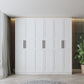 Engineered Wood Wardrobe Armoire Modern White Wardrobe Cabinet