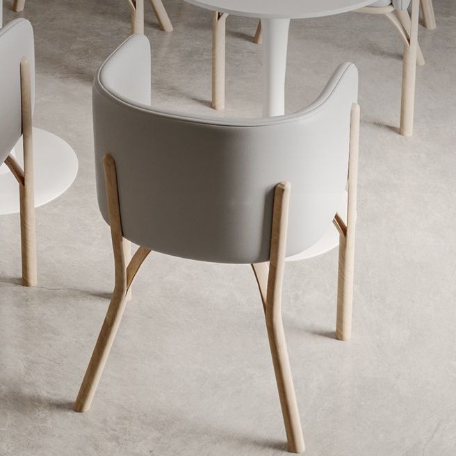 キッチン用のモダンな丸いダイニングテーブルセット1/3ピースダイニングセット