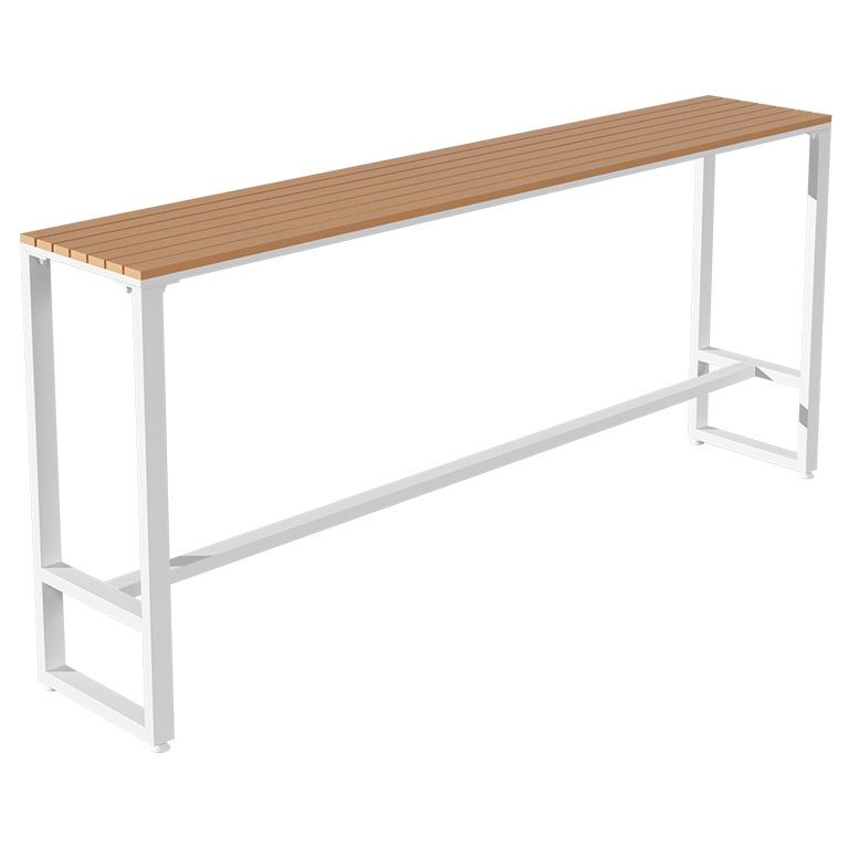 Modern Rectangle Table Dining Bar Counter Table for Kitchen with Metal Legs Clearhalo 'Bar Furniture' 'Bar Tables' 'bar_tables' 'furn' 'furn_bar_tables' 'Furniture' 'furniture_bar_tables' 'Kitchen & Dining Furniture' 1200x1200_170ae7e5-9301-4aef-8b05-47150aecb5e2
