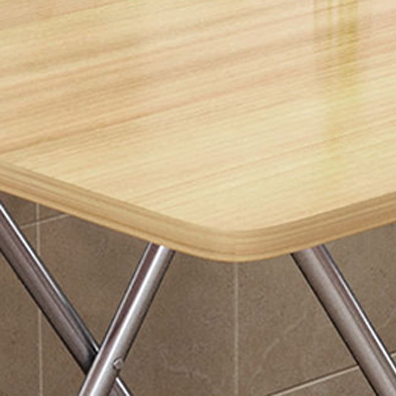 Tavolo in legno e metallo in stile moderno di metà secolo tavolo da pranzo minimalista