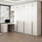 White Wooden Wardrobe Contemporary Style Wardrobe Closet with Drawer Clearhalo 'Armoires & Wardrobes' 'armoires_wardrobes' 'Bedroom Furniture' 'furn' 'furn_armoires_wardrobes' 'Furniture' 1200x1200_170e3848-4af5-46c7-b0b2-aee8dd8c4b41