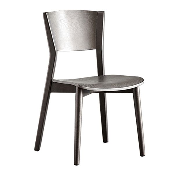 Contemporary Wood Dining Armless Chairs Open Back Dining Side Chair for Restaurant Use Clearhalo 'Dining Chairs' 'Dining Tables & Seating' 'dining_chair' 'furn' 'furn_dining_chair' 'Furniture' 'Kitchen & Dining Furniture' 1200x1200_170e4628-8a0d-4d91-a711-8b147a1ab24b