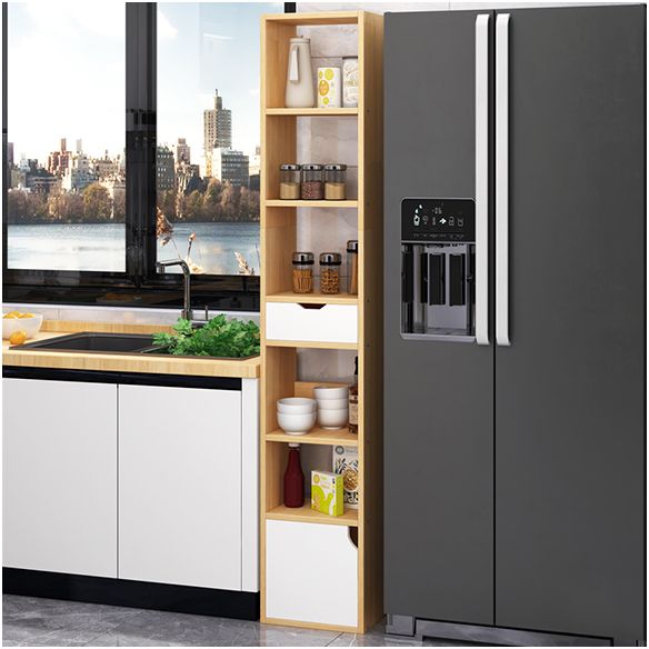 Contemporary Wood Bookcase, Geometric Bookshelf for Living Room Clearhalo 'Bookcases' 'furn' 'furn_bookcases' 'Furniture' 'Office Furniture' 1200x1200_17100d60-056c-4a89-862f-8cd318fe8cb3