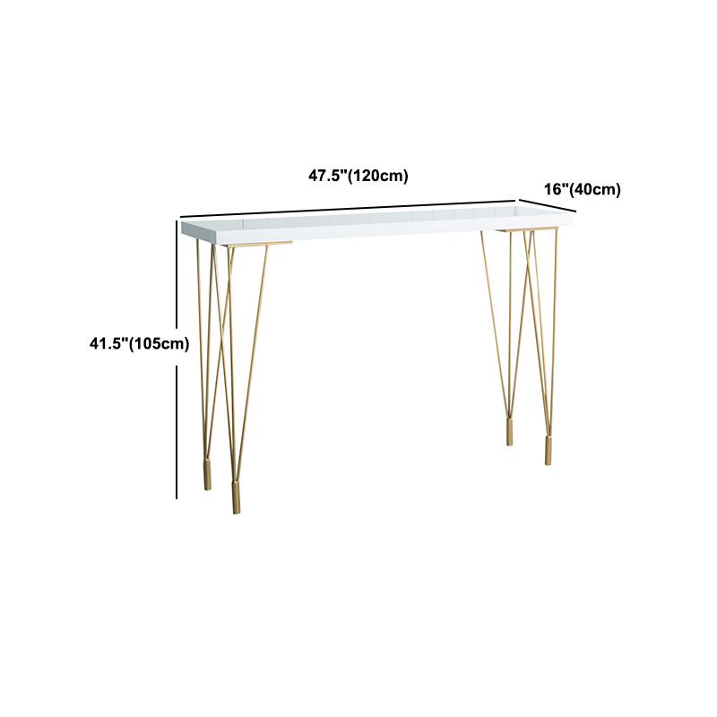 Glam Style 1/2/3 Pieces Bar Table Set Rectangle Bar Table with High Stools Clearhalo 'Bar Furniture' 'furn' 'furn_home_bar_bar_sets' 'Furniture' 'Home Bars & Bar Sets' 'home_bar_bar_sets' 'Kitchen & Dining Furniture' 1200x1200_1710a4bf-e628-4268-9bf7-a7cd1391e1a5