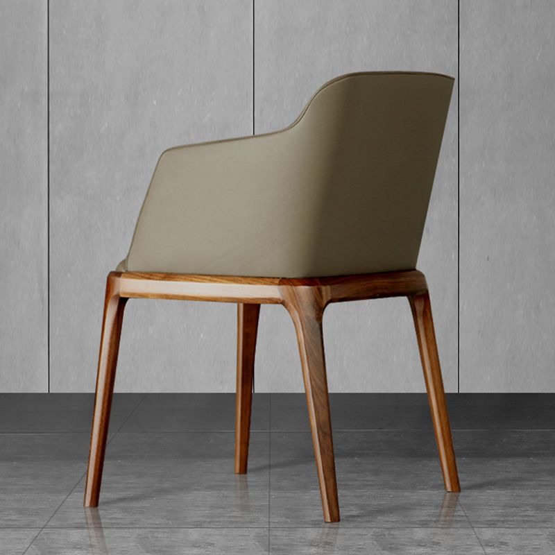 Contemporary Style Wooden Dining Chairs Dining Arm Side Chairs for Kitchen Clearhalo ' kitchen&dining_furn' 'Dining Chairs' 'Dining Tables & Seating' 'dining_chair' 'furn' 'furn_dining_chair' 'Furniture' 'furniture_dining_chair' 'Kitchen & Dining Furniture' 'kitchen' 1200x1200_17157e8c-22b9-4086-9e6d-f364461fcac5